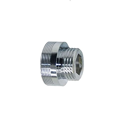 Laiton argent M16 M18 M24 M28 à 1/2 connecteur fileté mâle pour connecteur de Conversion de robinet réparation raccords de robinet de jardin 1 pièces Cover