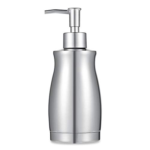 ARKTEK Soap Dispenser - Stainless Steel Rust and Leak Proof System Hand Soap