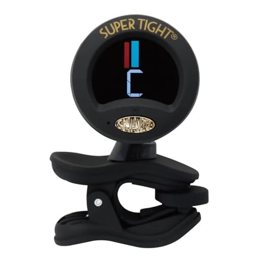 Snark ST-8 Super Tight Clip On Tuner (Current Model) Black Small