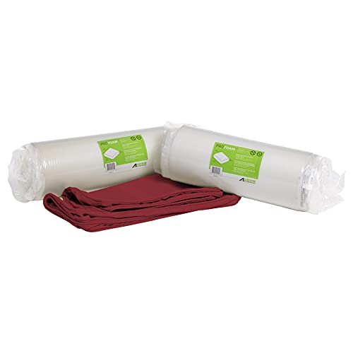 Arden Selections Profoam Evertru Acrylic 24 X 24 X 6 Inch Outdoor Deep Seat Cushion Set, Red #TOP3