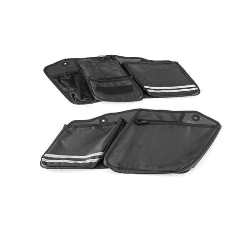 Sacoche de selle moto sans désordre : organisateur couvercle Road King 2014-2024