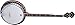Oscar Schmidt OB5 Gloss Mahogany 5-String Banjo