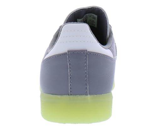 adidas The Velosamba Vegan Unisex Shoes Size 6, Color: Grey Three/Cloud White/Pulse Lime4