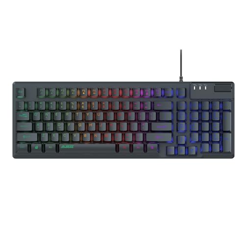 AF981 Wired 99Keys Computer Keyboard, Quite Brown Mechanical...