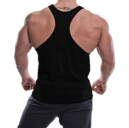 Image of THE BLAZZE 0051 Men's Tank Tops Muscle Gym Bodybuilding Vest Fitness Workout Train Stringers