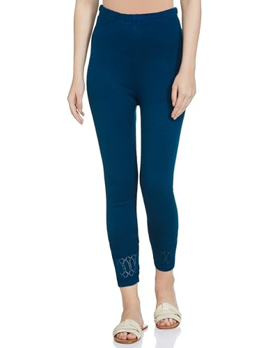 Image of Aurelia Strechable Tights For Women | Ankle Length Leggings For Women | Leggings For Women