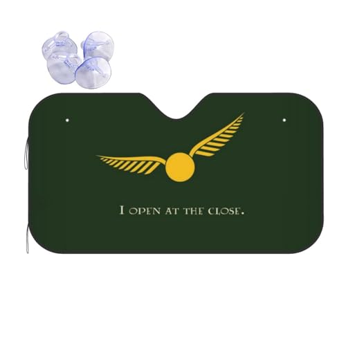 車用サンシェード ハリーポッター 魔法 アニメキャラクター用サンシェード 軽自動車用 吸盤式 紫外線防止 日焼け防止 簡単取り付け 車用品 130x70cm