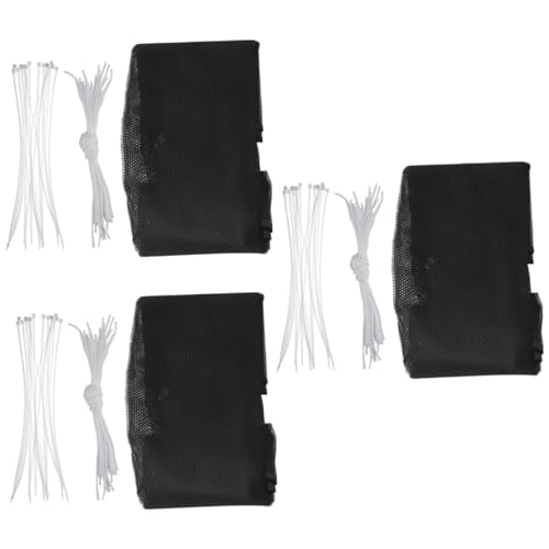 Luxshiny 3 Partidas Rede De Proteção De Escadas Rede De Varanda Para Brinquedos Rede Para Gatos Rede