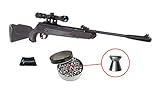 Hatsan Mod 125 Combo Vortex .22 Caliber Air Rifle with Included 3-9X32 Scope and Pack of 250 Pellets Bundle (Pellets Caliber/Weight .22/12.96 Grains) and Wearable4U Cloth