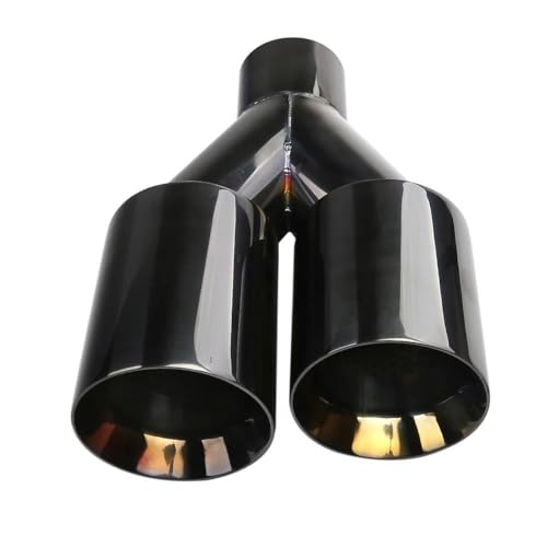 Silencieux d'échappement automobile titane pour look sport double sortie
