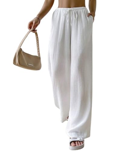 Image of GRECIILOOKS High Waist Trousers for Women - Flared Korean Style Formal Pants | Elegant Workwear for Office, College & Events (Available in Plus Size)