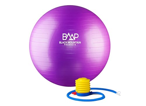 Ballon de gymnastique anti-éclatement pour posture et abdominaux