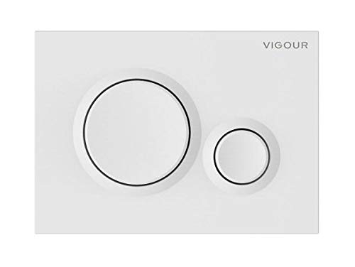 Betätigungsplatte DON Farbe weiss Vigour 2 Mengen