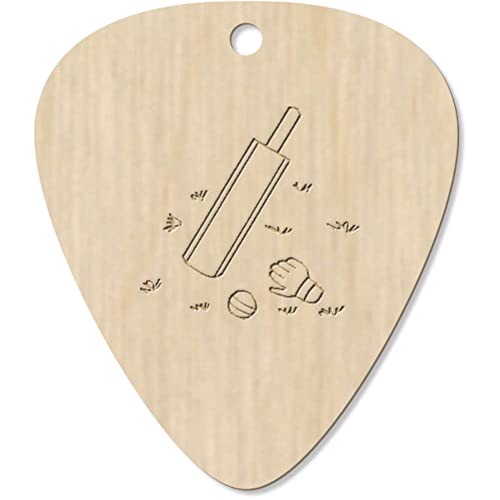 Azeeda 7 x ‘Batte de Cricket et Balle’ médiator/pic de Guitare (GP00027021) - Les Beatles, Paul McCartney, John Lennon, RIngo Starr, George Harrison Azeeda 7 x 'Batte de Cricket et Balle' médiator/pic de Guitare (GP00027021)