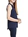 NIC+ZOE womens Easy Day to Night Top Cami Shirt, Dark Indigo, Medium US