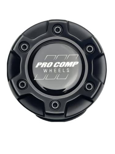 Pro Comp Matte Black Push Thru Wheel Center Cap 504434202 FT1-3-CAP