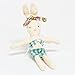 Meri Meri Caravan Bunny Mini Suitcase Doll (Pack of 1)
