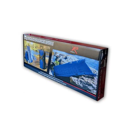 spaceshop Canaletta per Oro XP Gold Sluice VS1 Vortex Acqua Ricerca Fiumi Blu Metal Detector
