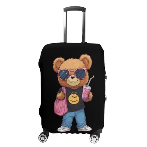 Fashion Bear Luggage Covers Suitcase Protector Case Fits 19-32 Inch M