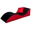 black/red