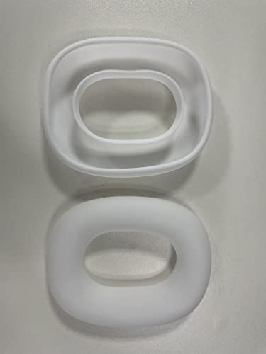 Convelife Replacement Soft Silicone Ear Pads Internal Earpads Cushions Protectors Covers Accessories Compatible With Apple Airpods Max Headphones - White #TOP1