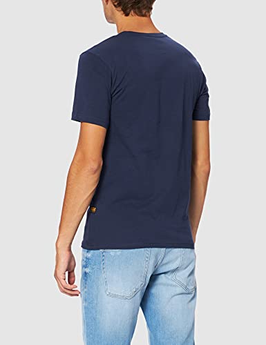 G-STAR Base-S T-Shirt Uomo, Blu (Sartho Blue D16411-336-6067), M - 3