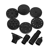 PHENOFICE Solarbetriebenes Springbrunnenzubehör 3 Sätze Düsen-Set Für Kleine Teiche Gartenbrunnen Wasserersatzteile Schwimmende Springbrunnenpumpe Komponenten