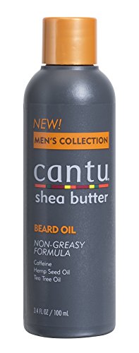 Cantu Shea Butter Men's Collection Beard Oil, 3.4 Fluid Ounce (Pack of 3)