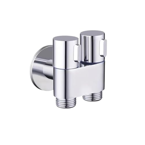 Pulvérisateur de bidet mural contre les irritations avec valve double zinc