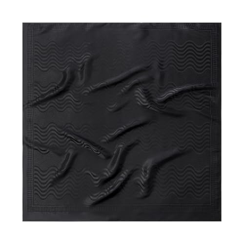 Image of 35 inch Men's Large Square Jacquard Scarf - Cowboy Wild Rugged Style, With Gift Packed