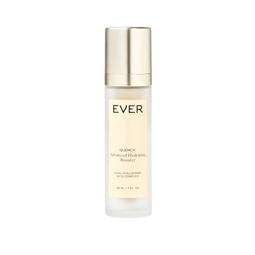 EVER Hydrating Serum - Hyaluronic Acid for Face, Peptides, Hydrating Skincare for Women, Anti-Aging Moisturizing, Reduces Fine Lines and Wrinkles, 1 fl oz