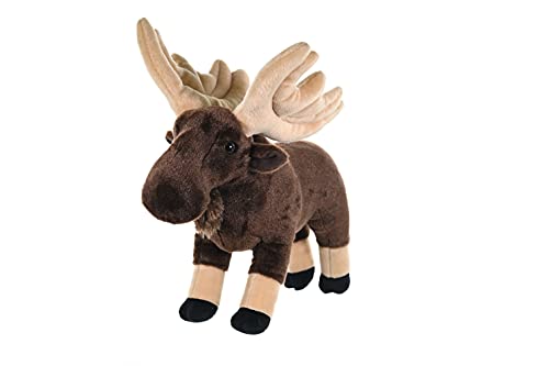 Wild Republic Moose Plush, Stuffed Animal, Plush Toy, Gifts for Kids, Cuddlekins 12" - Image 3