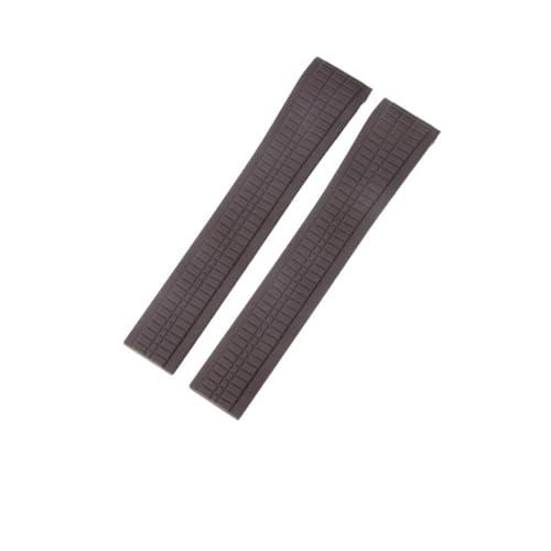 Correa de silicona para reloj Patek Philippe de hombre Grenade 5164 de 21mm negra 1