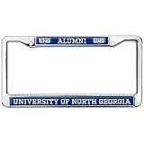 University of North Georgia Alumni Full Size Standard License Plate Metal