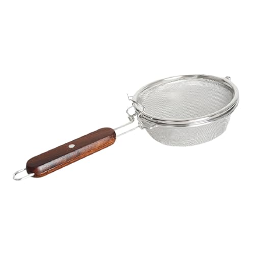 LIXSAZSE Tostatrice manuale per chicchi di caffè con comoda maniglia, facile da usare quando tostano i chicchi di caffè a casa, così può avere un delizioso. Applicazione: il filtro a rete per