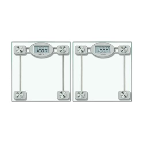 Báscula electrónica de vidrio Taylor pack de 2 miniatura 1