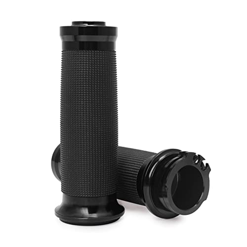 Guidon de poignées de moto grip antidérapant 1 pouce pour Dyna 48