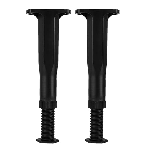 Zentrale Bettrahmenstütze – Ersatzfüße, robustes Zubehör | Vereinfachte Höhenverstellung, starke Befestigung mit langlebiger Struktur während des täglichen Gebrauchs im Schlafzimmer oder Hotel