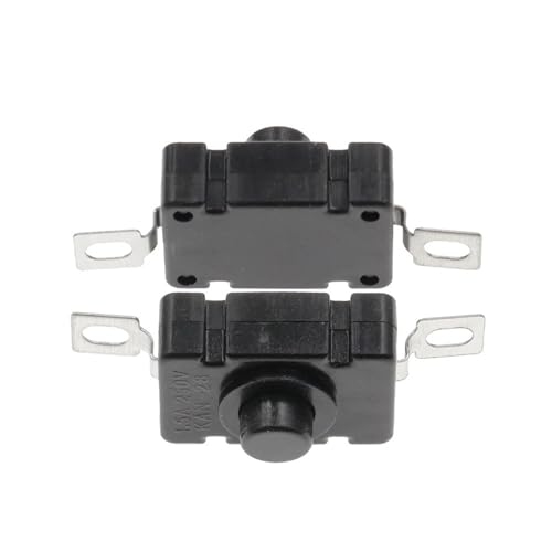 Interrupteur bouton-poussoir autobloquant KAN-28 petits commutateurs 2P - 3