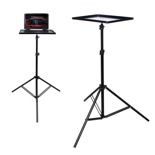 Soporte universal para proyector, altura ajustable, capacidad de carga máxima de 5 kg, soporte para ordenador portátil, estante, soporte para trípode