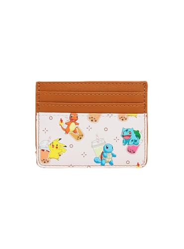 Loungefly Pokemon Boba Cardholder BROWN LIGHT BROWN
