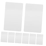 ZUNOXAZ 30 Stück Weiße PVC Leerkarten mit Ic Chip Blanko Ausweiskarten für Zugangskontrollsysteme...