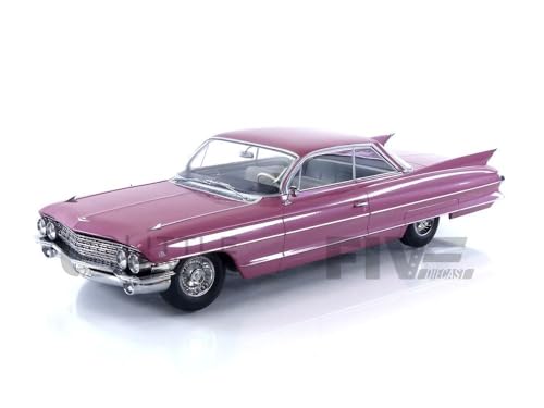KK Scale Models 1/18 - Cadillac Series 62 Coupe Deville - 1961 miniatura 2