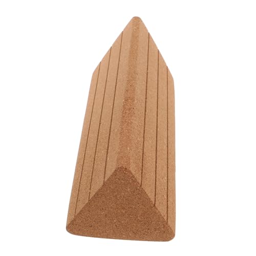 KESYOO Triangle Cork Yoga Blocks Lightweight Fitness Bricks for Handstand Practice Dance and Friendly Design for Enhanced Stability and Fatigue Relief