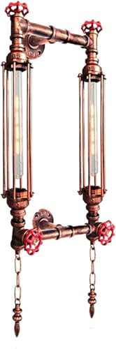 Applique murale design tuyau flûte rétro LED pour illuminer une entrée au style vintage unique