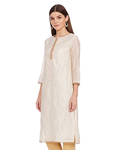 Image of Indya Women's Synthetic Kurta