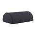 F Fityle Coussin de Repose-Pieds Demi-Cylindre d'oreiller de Repose-Pieds en pour Le Bureau de Voyage, Noir