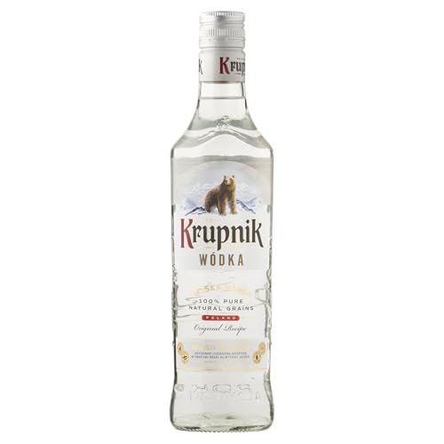 Krupnik Premium Vodka - Crafted with Tradition and Modern Distillation Artistry Perfect for Cocktails or as a Gift for any Occasion 37.5% ABV 50cl