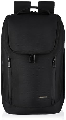 Amazon Basics Business Smart Waterproof Backpack fit Upto 15.6 Inch Laptop Backpack,Travel Durable Backpack for Men and Women
