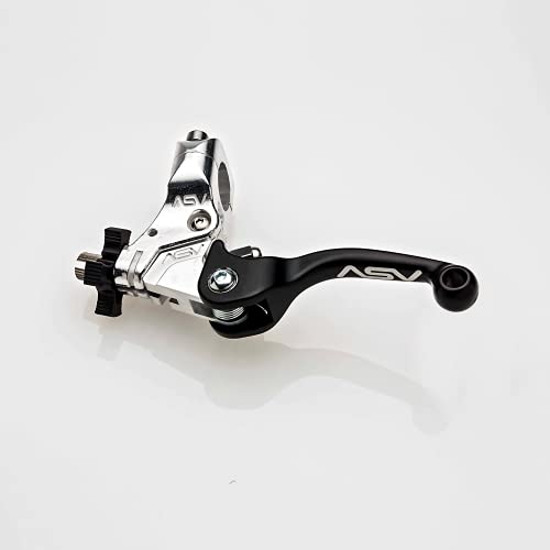 ASV Unbreakable F2 Quad ATV Clutch Lever w/ Perch # CD F206SX - Shorty Black